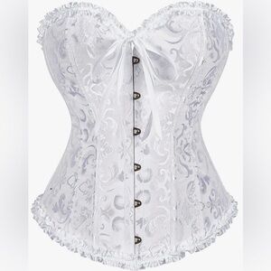 White Corset Top